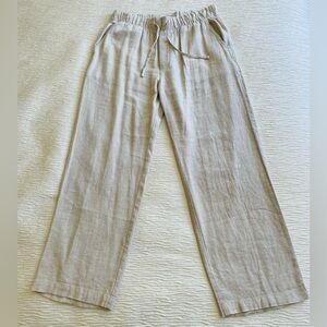 GAP Beige Linen Pants
